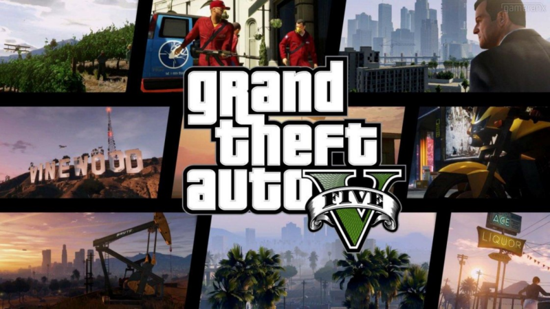 电脑游戏·GTA V豪华单机版（下载即玩）~微笑百宝库-微笑百宝库